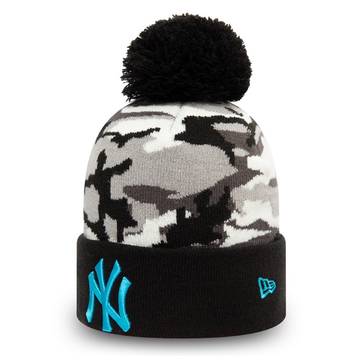 New York Yankees Camo Lapset Cuff Bobble Pipohattu Camo - New Era Lippikset Myynti FI-618053